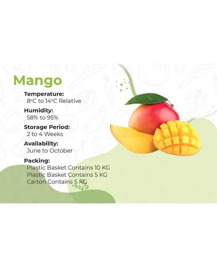 Safe Food Mango Yasmien - 10 kg - High Quality Fresh Fruits Tijarahub