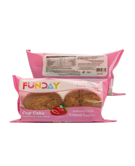 Cup Cake - Twin Muffin - 58 gm - Strawberry Flavors