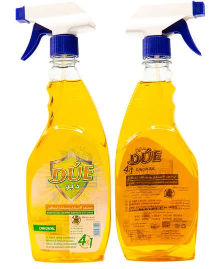 Disinfectant Surface Cleaner - Kitchen Cleaner - 500 ml - Stain Remover - Yellow