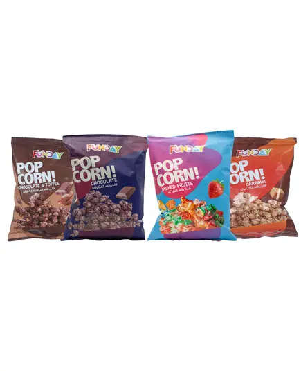 Packaged Flavored Popcorn - 50 gm - Perseverance Free