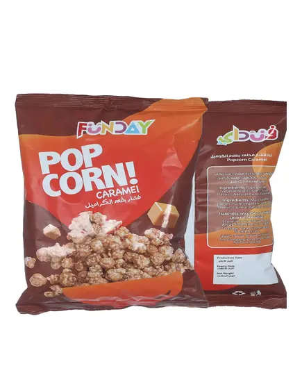 Packaged Caramel Popcorn - 50 gm - Perseverance Free