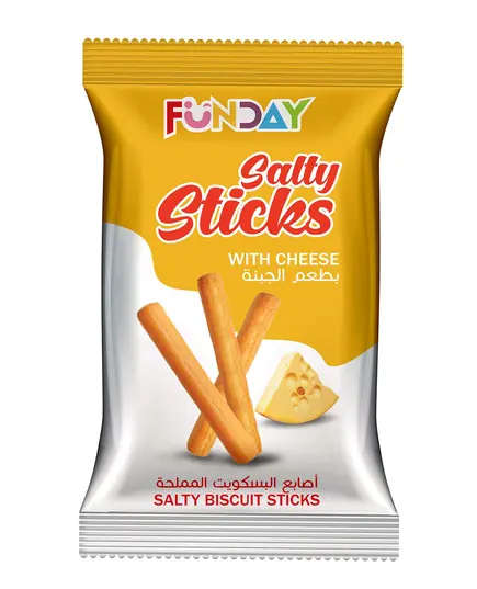 Multi-Flavored - Cheese Salty Biscuit Sticks - 36 gm