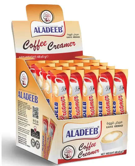 Aladeeb Coffee Creamer - 5 gm - Served with Coffee Tijarahub