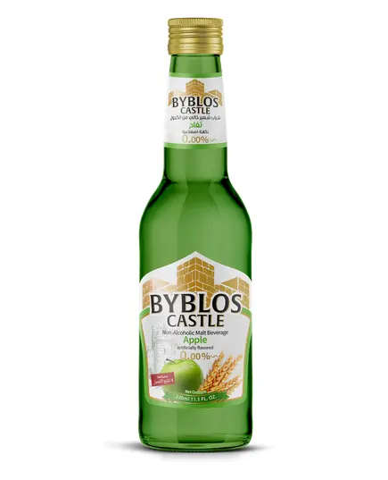 Byblos Castle Non-Alcoholic Malt Beverage Apple Flavor 330ml