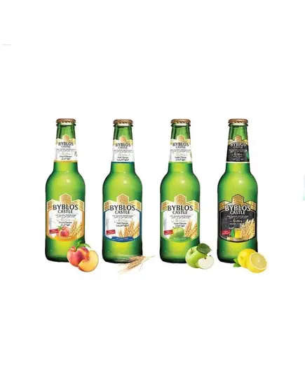 Byblos Castle Non-Alcoholic Malt Beverage Apple Flavor 330ml