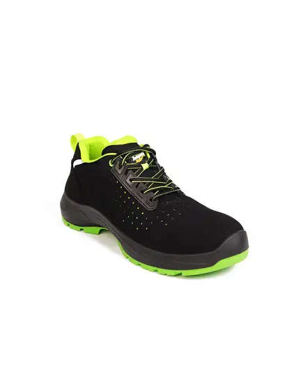 Safety Shoes Suede Lace-Up S1P Composite Toe Work Shoes Metal Free - Frosty​ - BestGuard Tijarahub
