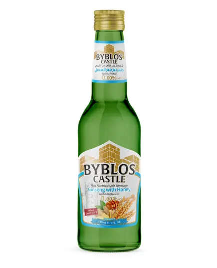 Byblos Castle Non-Alcoholic Malt Beverage Ginseng Flavor 330ml Tijarahub