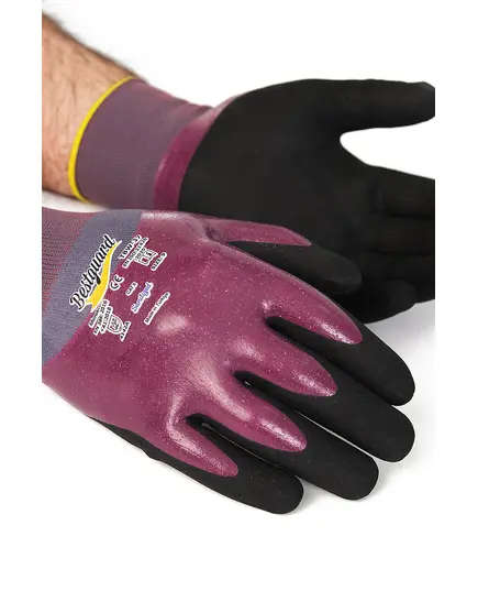 Safety Gloves TBW37 Double Coated Red Gloves - BestGuard Tijarahub