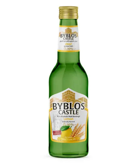 Byblos Castle Non-Alcoholic Malt Beverage Lemon Flavor 330ml