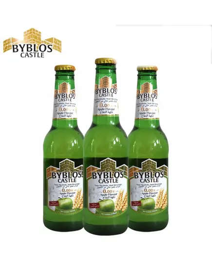 Byblos Castle Non-Alcoholic Malt Beverage Apple Flavor 330ml