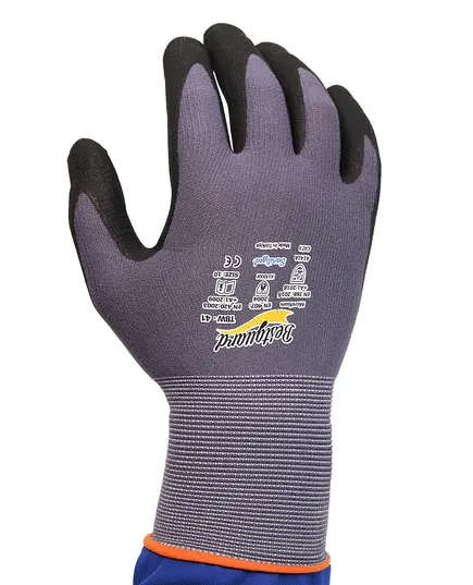 Safety Gloves TBW41 Micro Foam Nitrile Coating Work Gloves - BestGuard Tijarahub