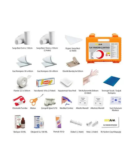 Workplace Bag Medicine Cabinet First Aid Kit - KKDAVM Tijarahub