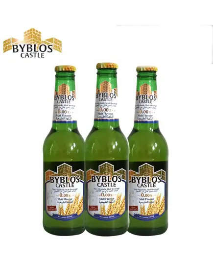 Byblos Castle Non-Alcoholic Malt Beverage Classic Flavor 330ml