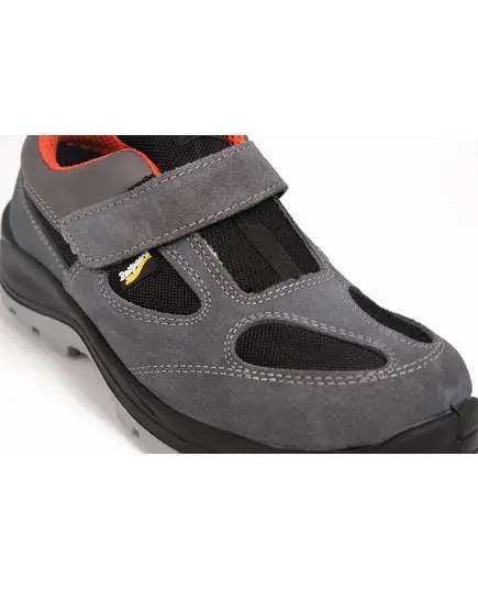 Safety Shoes Suede Velcro S1P Steel Toe Work Shoes - NİL - BestGuard Tijarahub