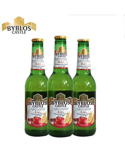 Byblos Castle Non-Alcoholic Malt Beverage Pomegranate Flavor 330ml