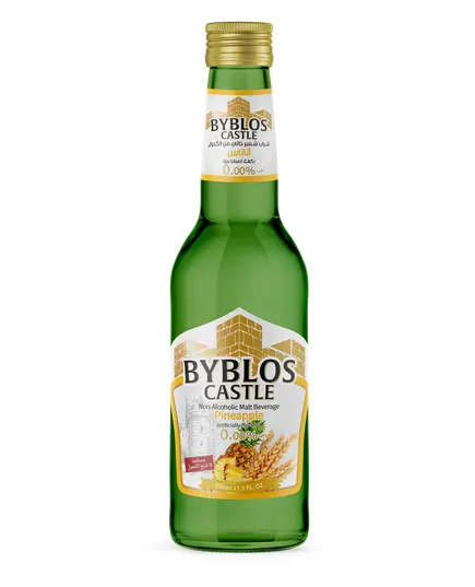 Byblos Castle Non-Alcoholic Malt Beverage Pinapple Flavor 330ml Tijarahub