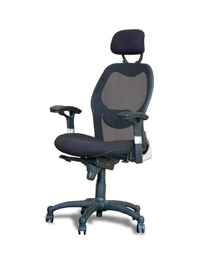 Mesh Back Chair - With Headrest - Model B-9 - Impact - Tijarahub