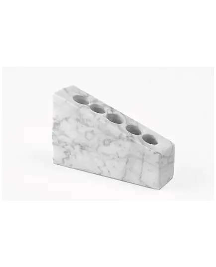 Toothbrush Holder Natural Marble (L15 x W4 x H11 cm) - Handmade TijaraHub