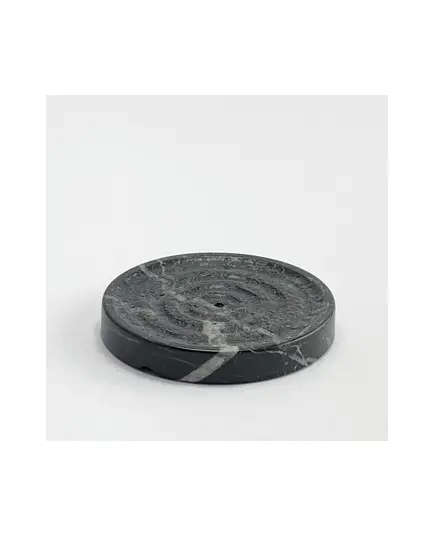 MUD - Round Soap Dish Natural Marble (L12 x W12 x H2 cm) - Handmade Tijarahub