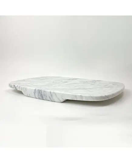 MUD - Buffet Plate Natural Marble (L 40 x W 26 x H 2 cm ) - Handmade Tijarahub