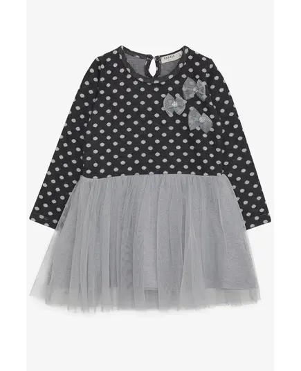 Dress - %90 Cotton %10 Lycra - Grey