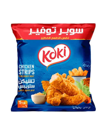 Koki Chicken Strips - Original - 1 Kg