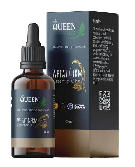 Queen Tiye Pure Wheat Germ Oil - 30 ml Tijarahub