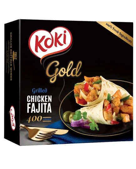 Grilled Chicken Fajita - 400 gm - Koki Gold