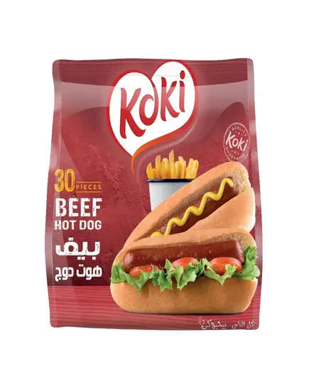 Beef Hot Dog - 30 Pieces - Koki