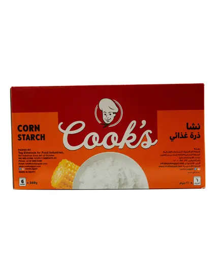 نشاء الذرة من Cook's - كيس 240 جم - متعدد الاستخدامات تجارة هب