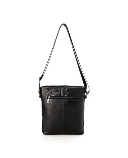 Adjustable Handle Textured Cross-Body Men Bag - M&O - 500 gm