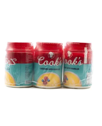 Cook's Custard Mix - 250gm Plastic Jar - Velvet Tijarahub