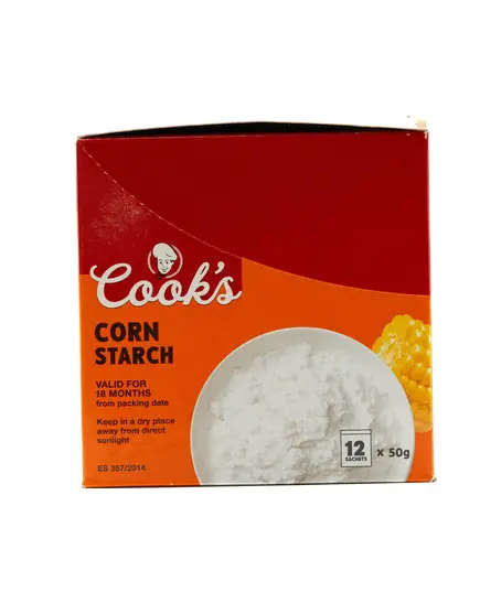 Cook's Corn Starch - 50 gm Sachet - Versatile Tijarahub