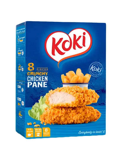 Crunchy Chicken Pane - Original - 8 Pieces - Koki Tijarahub