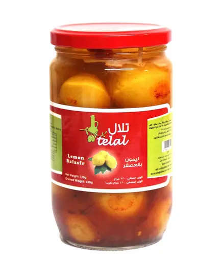 Telal - Preservative Free - Pickled Lemon - 720gm Tijarahub