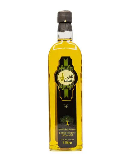 Telal Extra Virgin Olive Oil - 1000 ml (glass) Tijarahub
