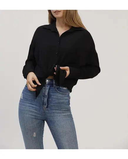 Long Shirt - Casual & Elegant - Women's Wear - 95% Cotton - 5% Elastane