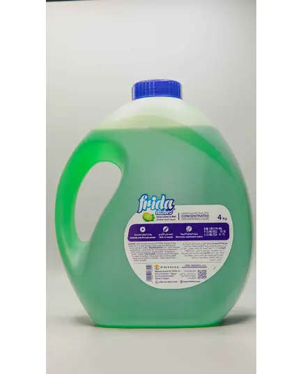 Fridal Dishes - Concentrated Dish washing Liquid - Multiple Scents 4 Kg Tijarahub