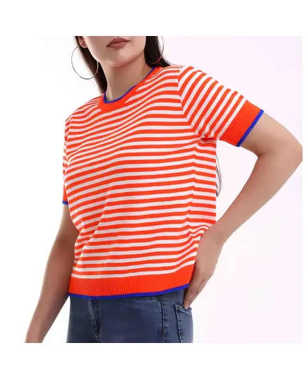 Short Sleeve Tricot T-shirt - Women's Wear - 70% Cotton & 30% Polyester