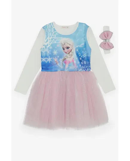 Elsa Snow Queen Long Sleeve Dress - Baby Girls' Wear - Cotton and Lycra