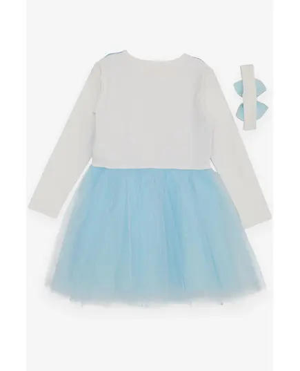 Elsa Snow Queen Long Sleeve Dress - Baby Girls' Wear - Cotton and Lycra