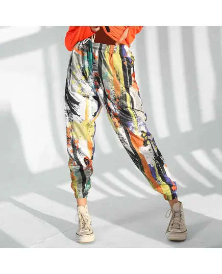 Abstract Pop Joggers - Women's Wear - Waterproof Microfiber