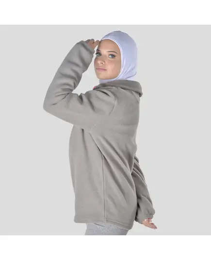 Zipped Jacket Grey - Women's Wear - Polar FleeceZipped Jacket Grey - Women's Wear - Polar Fleece