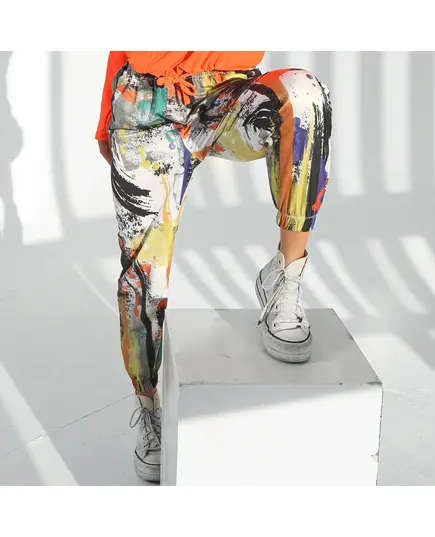 Abstract Pop Joggers - Women's Wear - Waterproof Microfiber