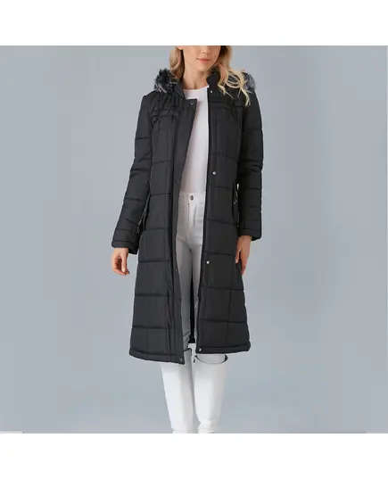 Quilted Coat with Portable Hooded - Women's Wear - Turkey Fashion