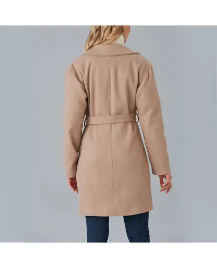 Short Coat with Belt - Women's Wear - Turkey Fashion