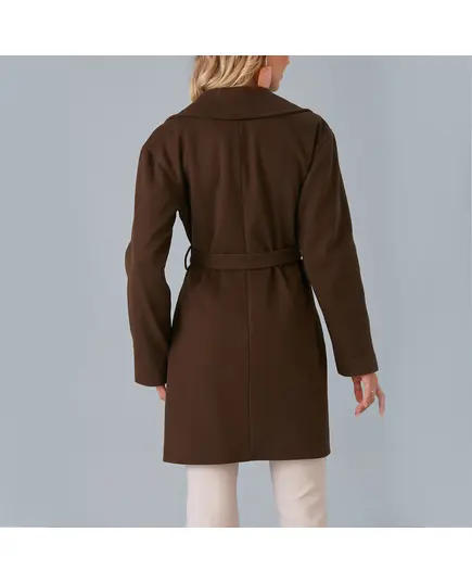 Short Coat with Belt - Women's Wear - Turkey Fashion