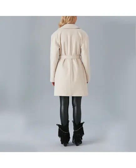 Short Coat with Belt - Women's Wear - Turkey Fashion