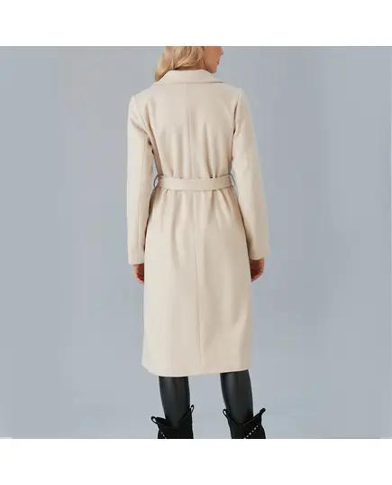 Coat with Belt and Arm Button - Women's Wear - Turkey Fashion