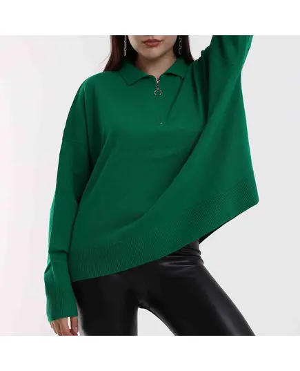 ong Arm Sweater - Women's Wear - 70% Cotton & 30% Polyester